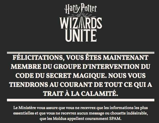 Jeu sur smartphone Harry Potter : Wizards Unite - Niantic / WBGames