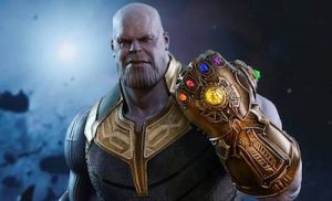 Thanos et le gant de l'Infini
