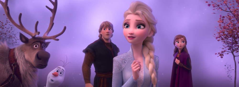 FROZEN 2 - In Walt Disney Animation Studios’ “Frozen 2, Elsa, Anna, Kristoff, Olaf and Sven journey far beyond the gates of Arendelle in search of answers. Featuring the voices of Idina Menzel, Kristen Bell, Jonathan Groff and Josh Gad, “Frozen 2” opens in U.S. theaters November 22. © 2019 Disney. All Rights Reserved.